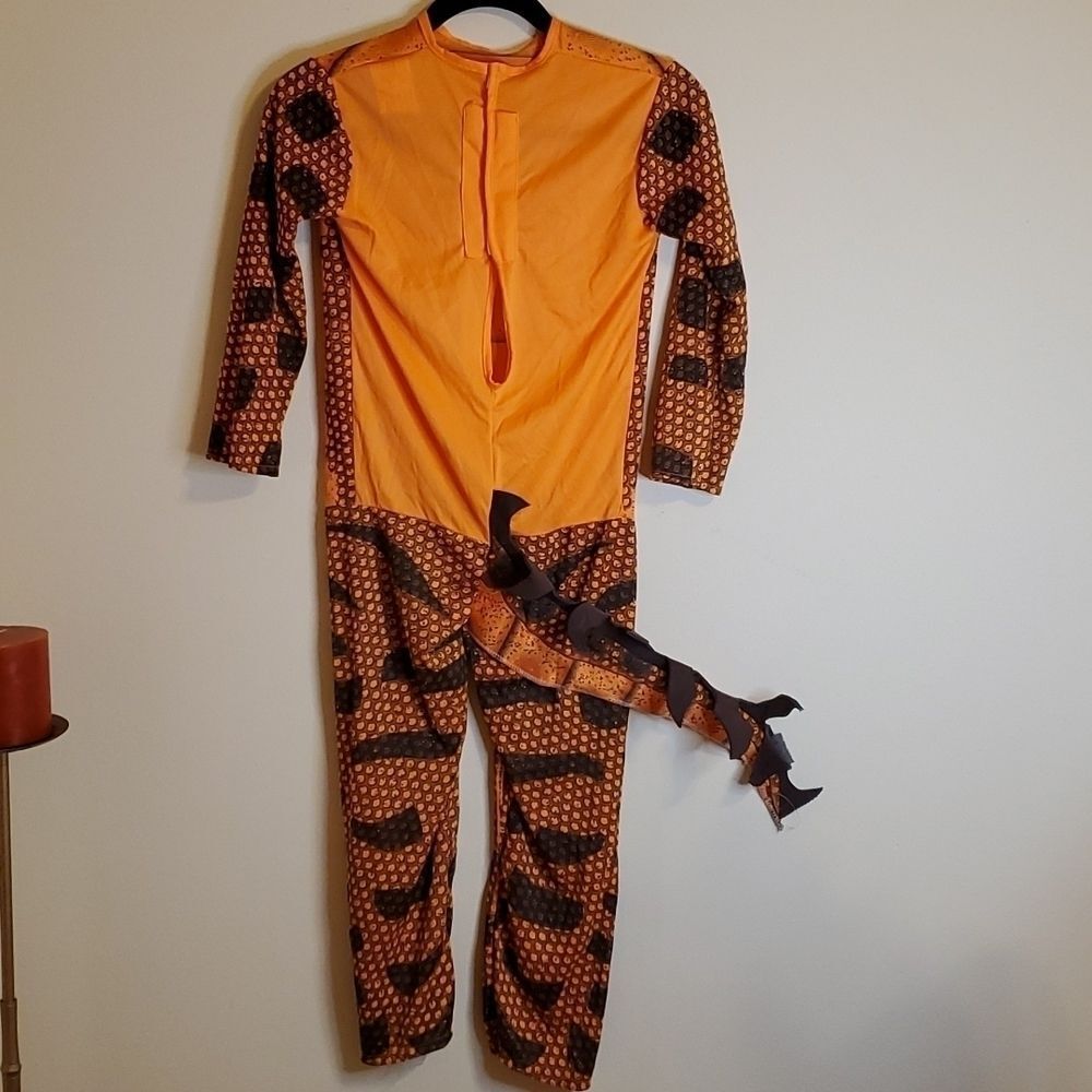Children's How To Train Your Dragon Orange Jumpsuit Costume Size Medium - Picture 7 of 10